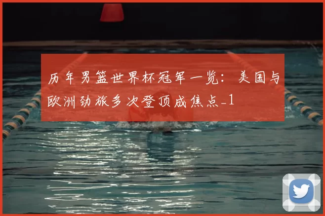 历年男篮世界杯冠军一览:美国与欧洲劲旅多次登顶成焦点_1