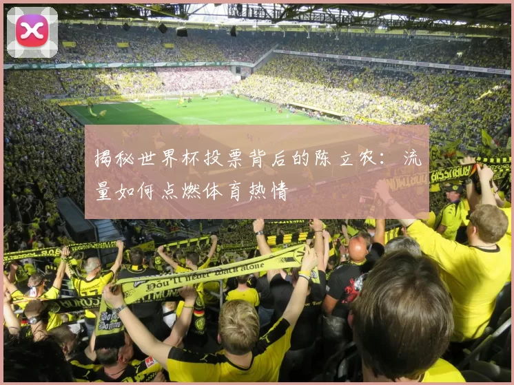 揭秘世界杯投票背后的陈立农:流量如何点燃体育热情